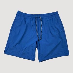 Rhone All Time Resort Short Mens XL Blue‎ 8" Inseam Hybrid Performance Golf